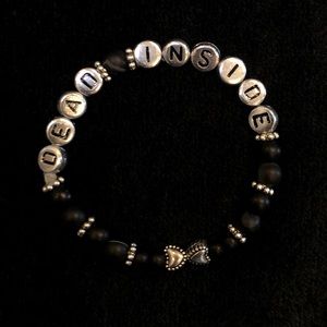 DEAD INSIDE Stretchy Bracelet